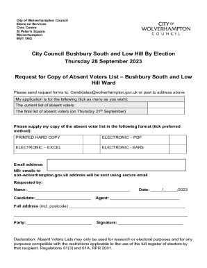 Contact your Electoral Registration Office .